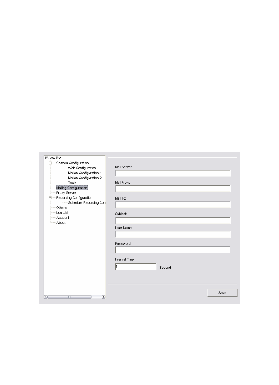 Mailing configuration | Planet Technology ICA-210W User Manual | Page 72 / 101