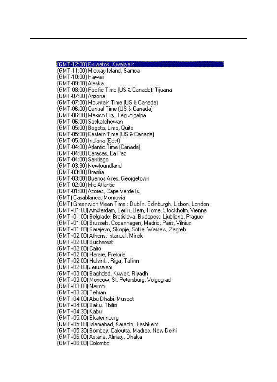 D. time zone table, Able | Planet Technology ICA-210W User Manual | Page 86 / 101