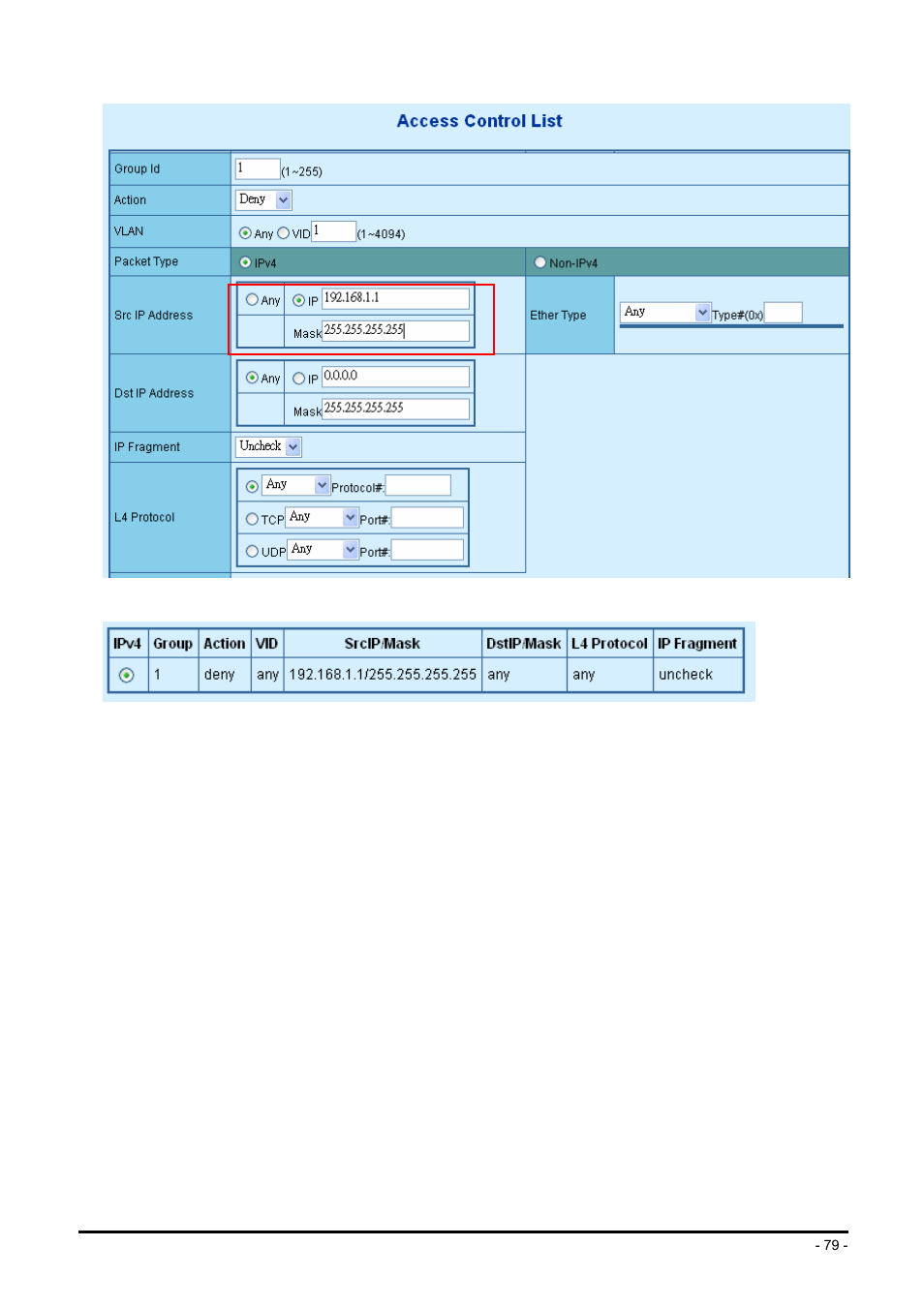 Planet Technology FGSW-2624SF User Manual | Page 79 / 89