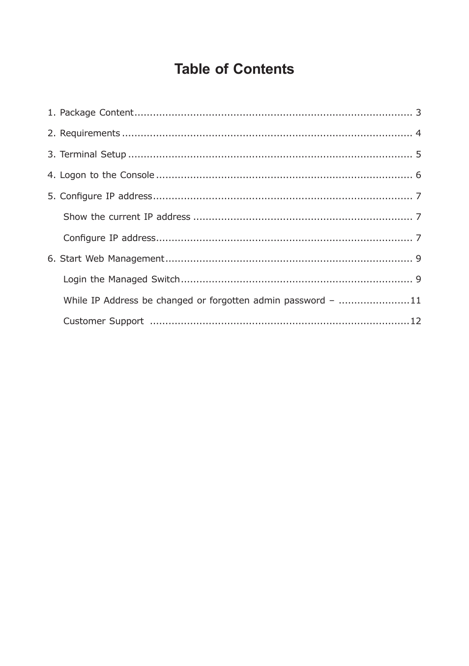 Planet Technology SGSW-2840 User Manual | Page 2 / 12