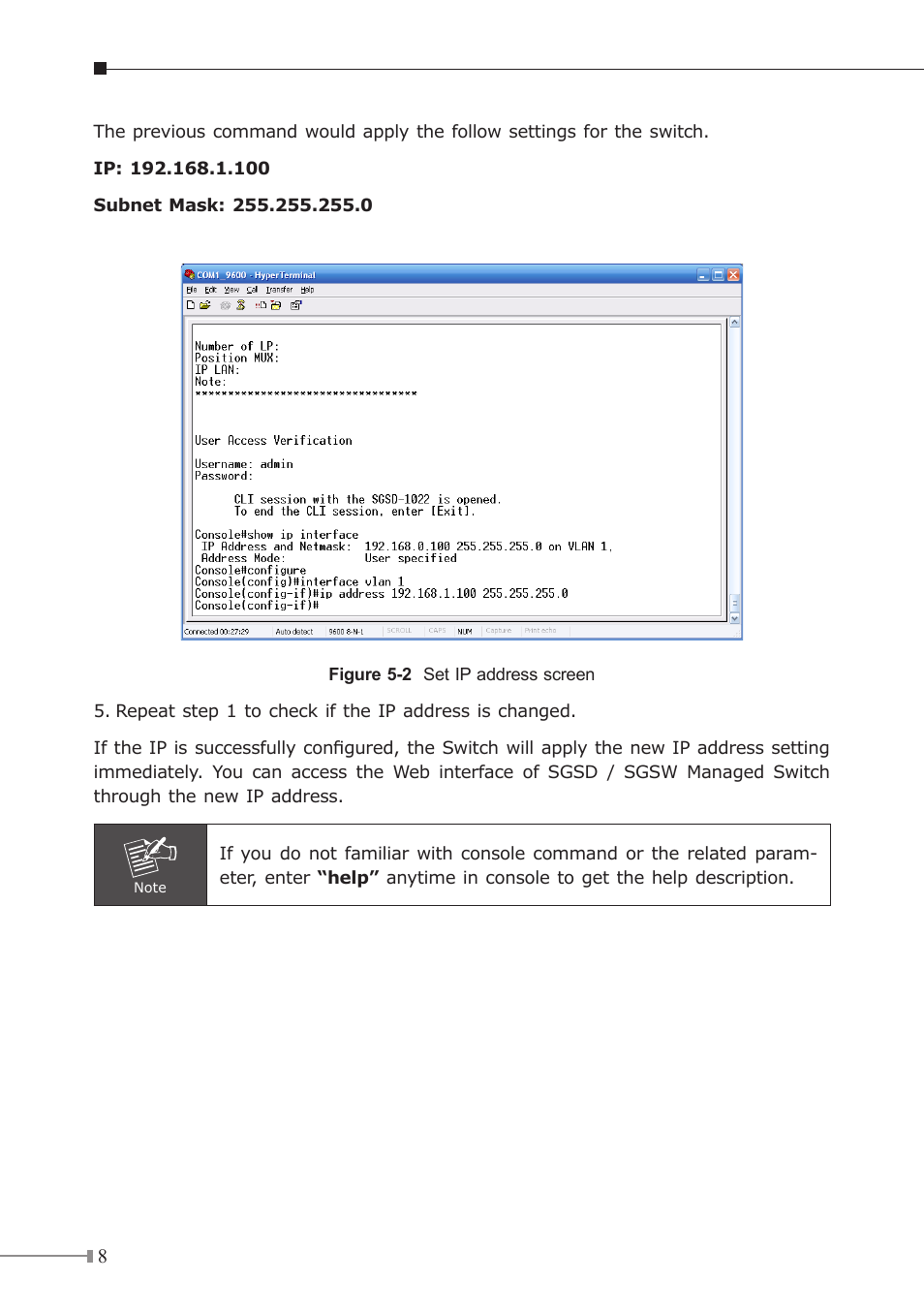 Planet Technology SGSW-2840 User Manual | Page 8 / 12