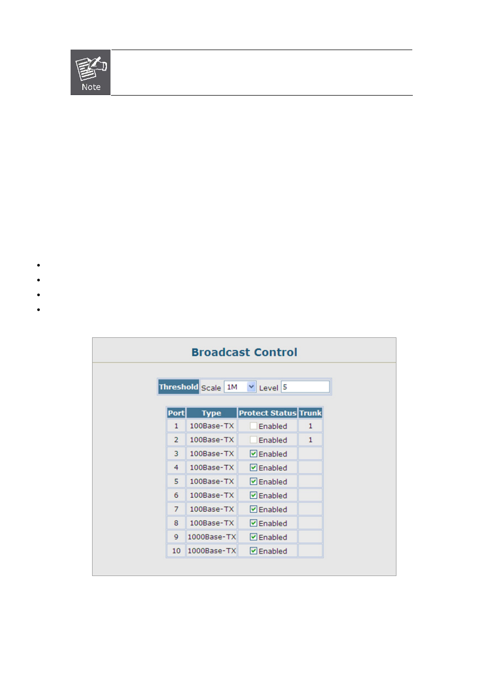 3 port broadcast control | Planet Technology SGSD-1022 User Manual | Page 117 / 688