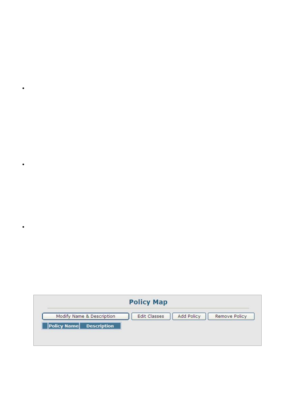 2 policy map | Planet Technology SGSD-1022 User Manual | Page 245 / 688