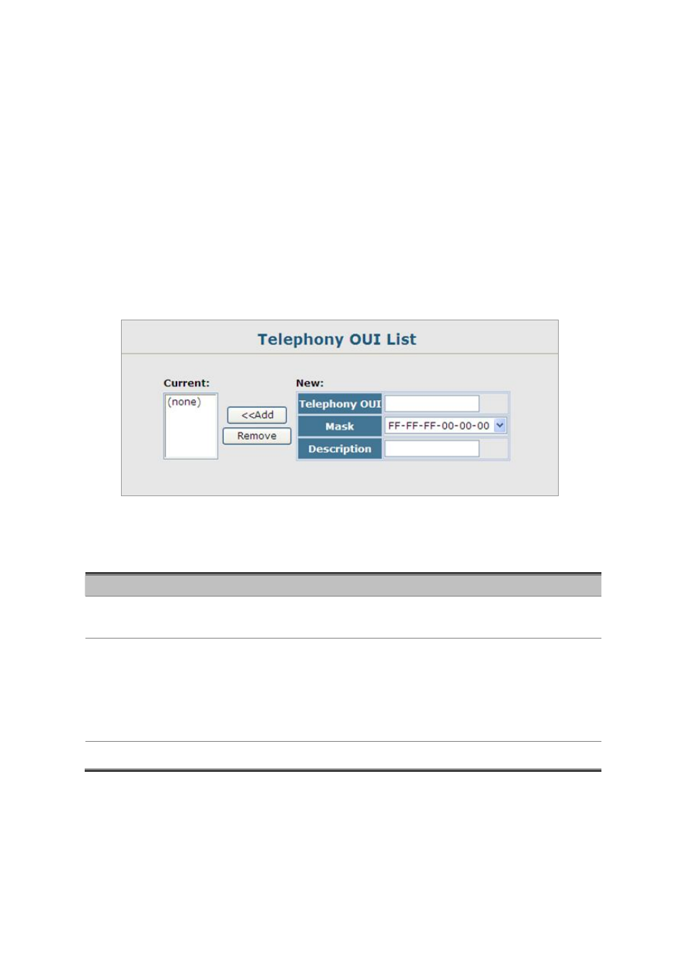 3 telephony oui configuration | Planet Technology SGSD-1022 User Manual | Page 253 / 688