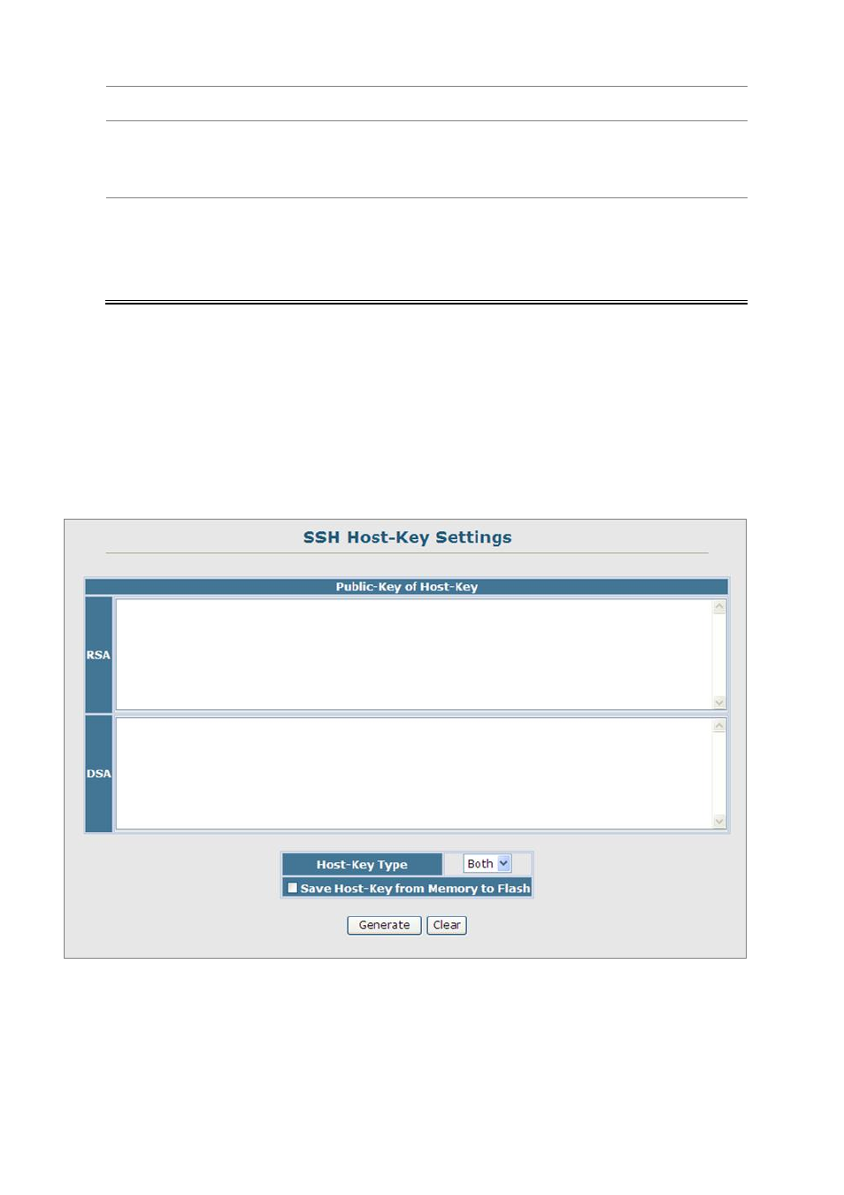 3 ssh host-key settings | Planet Technology SGSD-1022 User Manual | Page 276 / 688