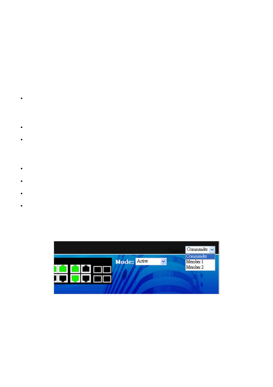 12 cluster, 1 cluster configuration | Planet Technology SGSD-1022 User Manual | Page 330 / 688