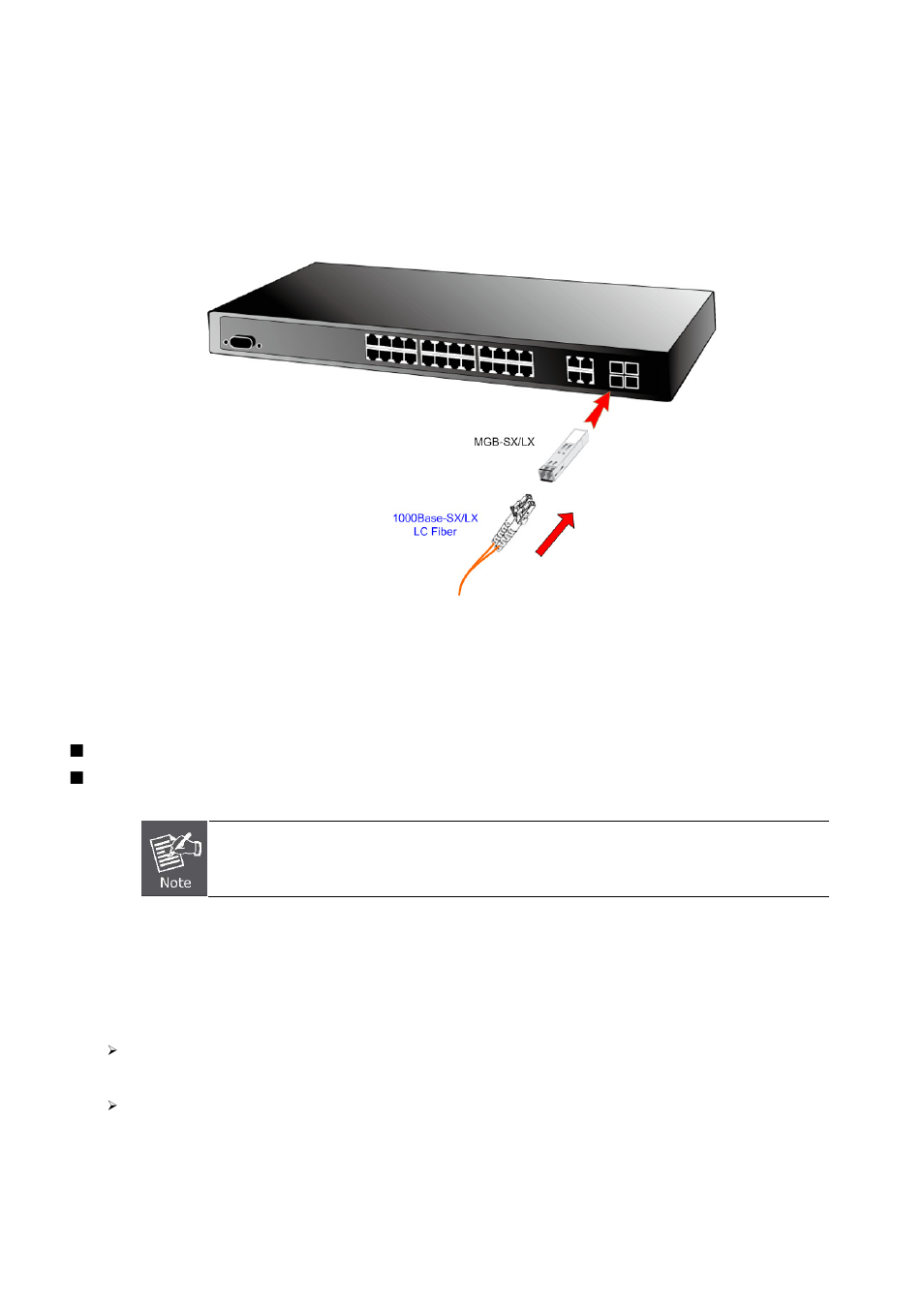 3 installing the sfp transceiver | Planet Technology SGSD-1022 User Manual | Page 41 / 688