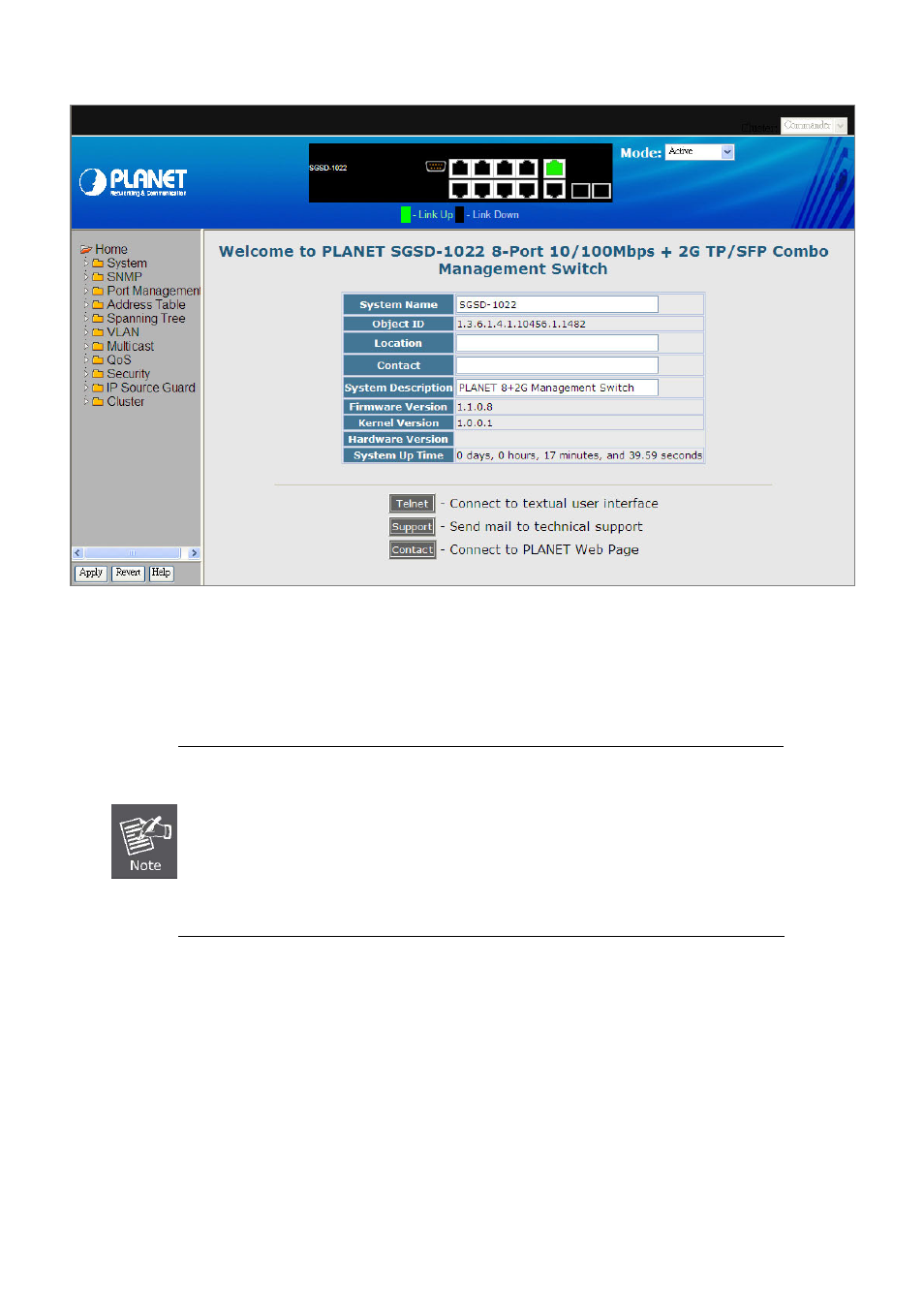 Planet Technology SGSD-1022 User Manual | Page 50 / 688