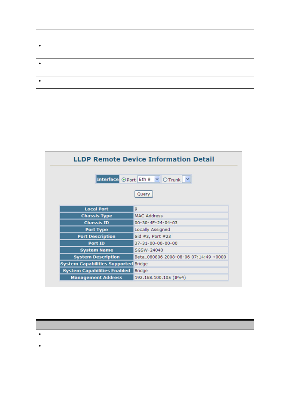 6 lldp remote information detail | Planet Technology SGSD-1022 User Manual | Page 92 / 688