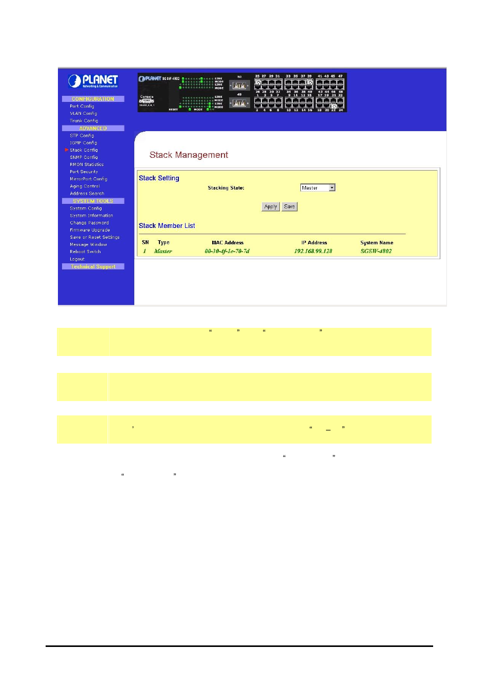 Planet Technology SGSW-4802 User Manual | Page 23 / 80