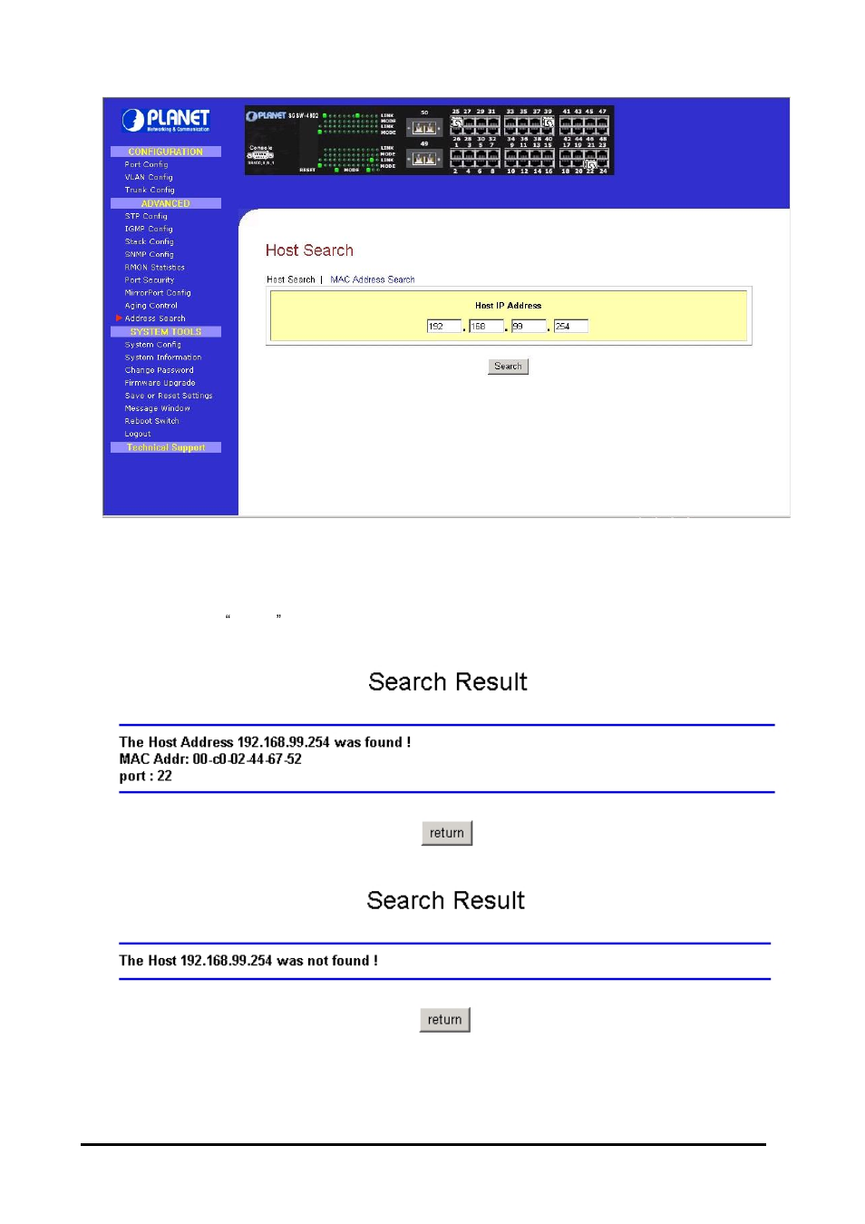 Planet Technology SGSW-4802 User Manual | Page 30 / 80