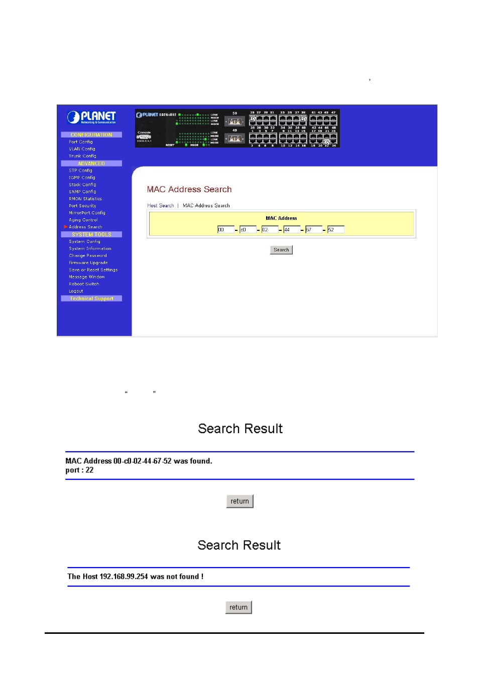 Planet Technology SGSW-4802 User Manual | Page 31 / 80