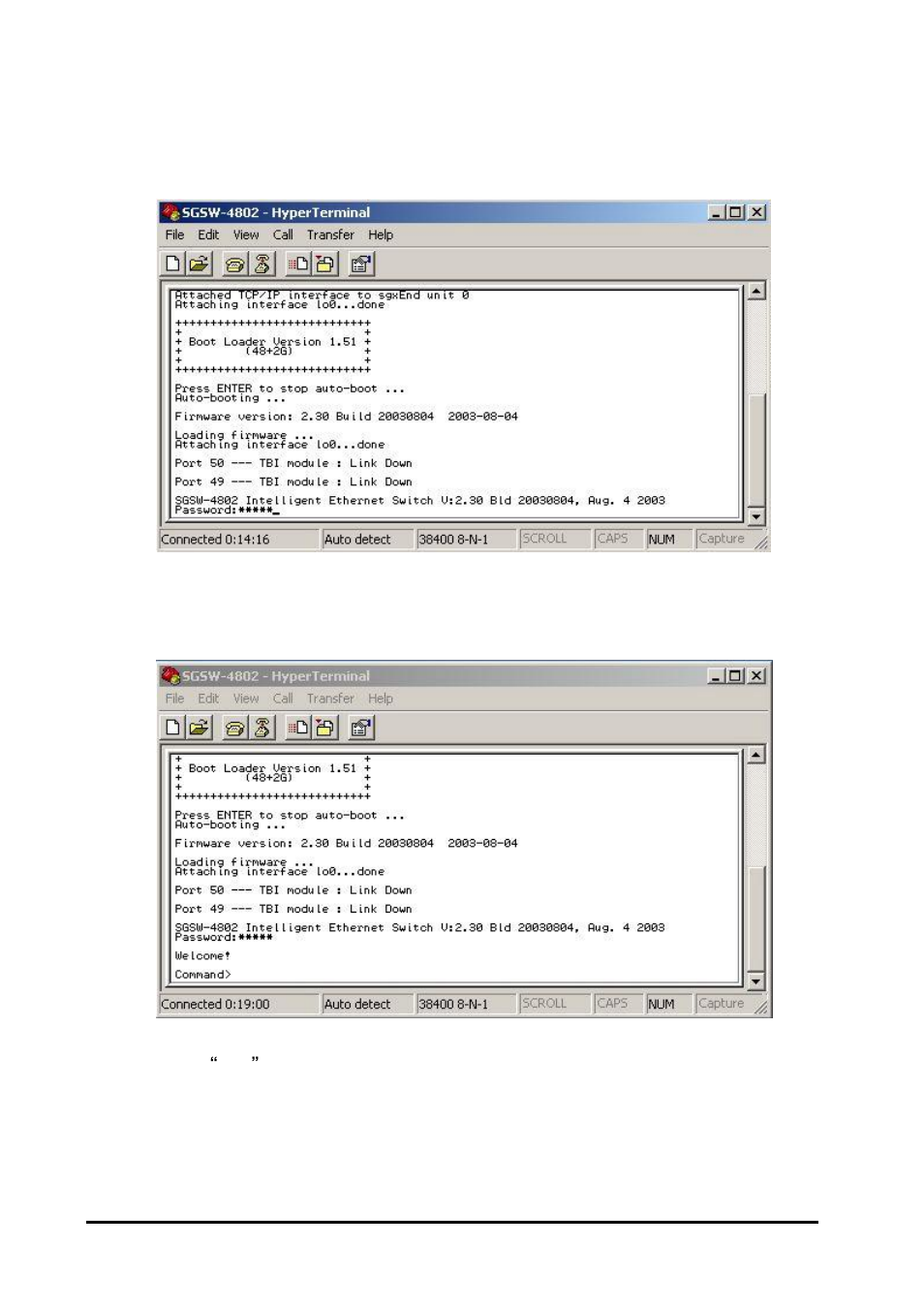 2 logging on to the switch | Planet Technology SGSW-4802 User Manual | Page 46 / 80