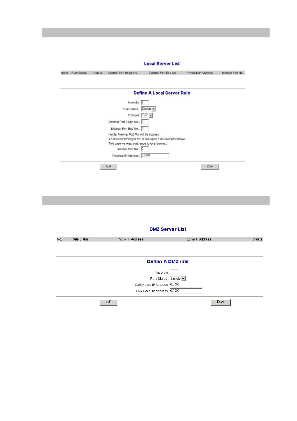 Virtual server | Planet Technology VIP-320 User Manual | Page 38 / 51