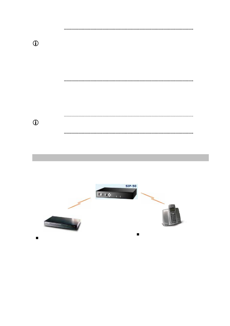 Voice communication via sip proxy server –sip50, Hint | Planet Technology VIP-320 User Manual | Page 48 / 51