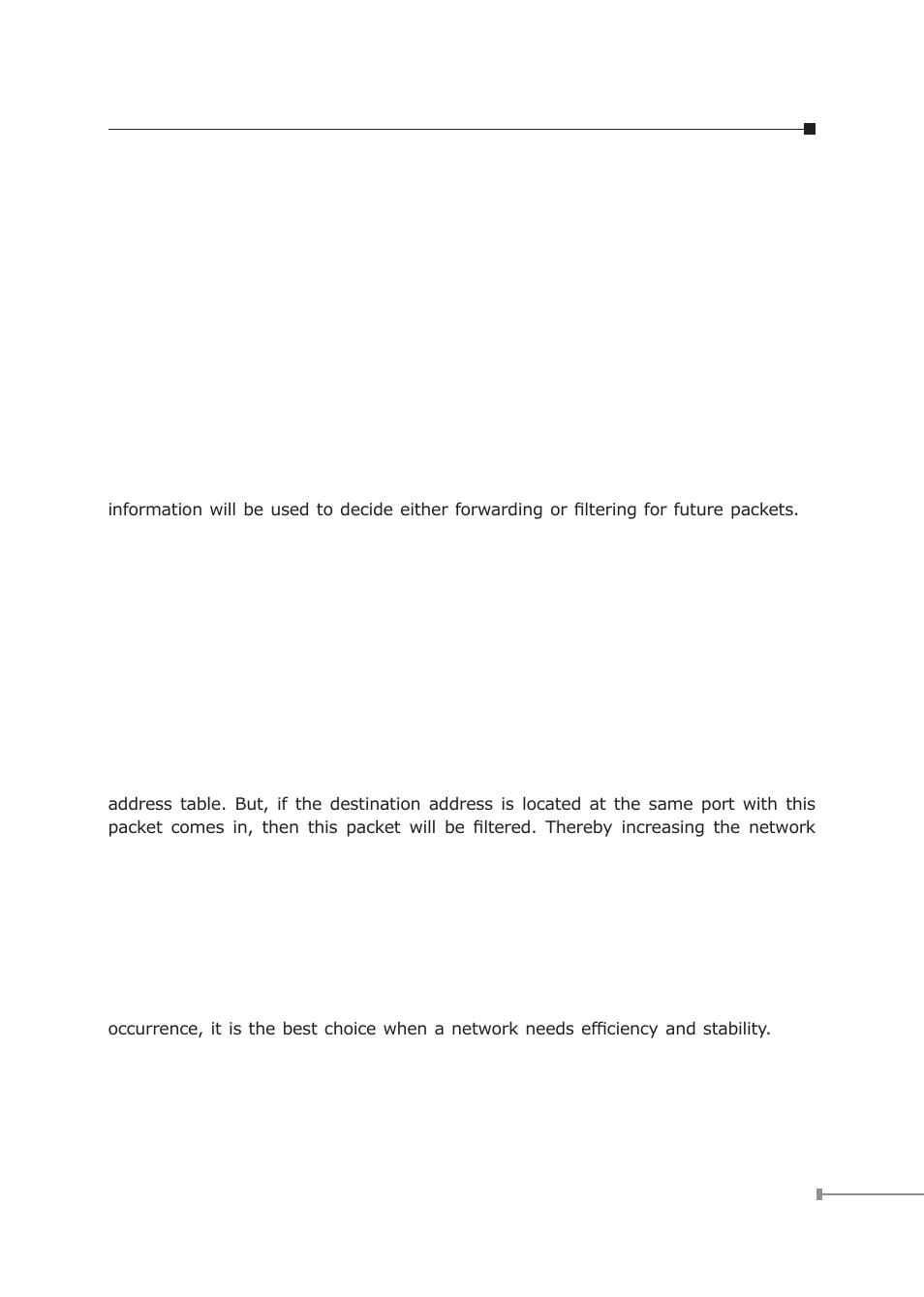 Switch operation, 1 address table, 2 learning | 3 forwarding & filtering, 4 store-and-forward | Planet Technology FSD-5816 User Manual | Page 14 / 22