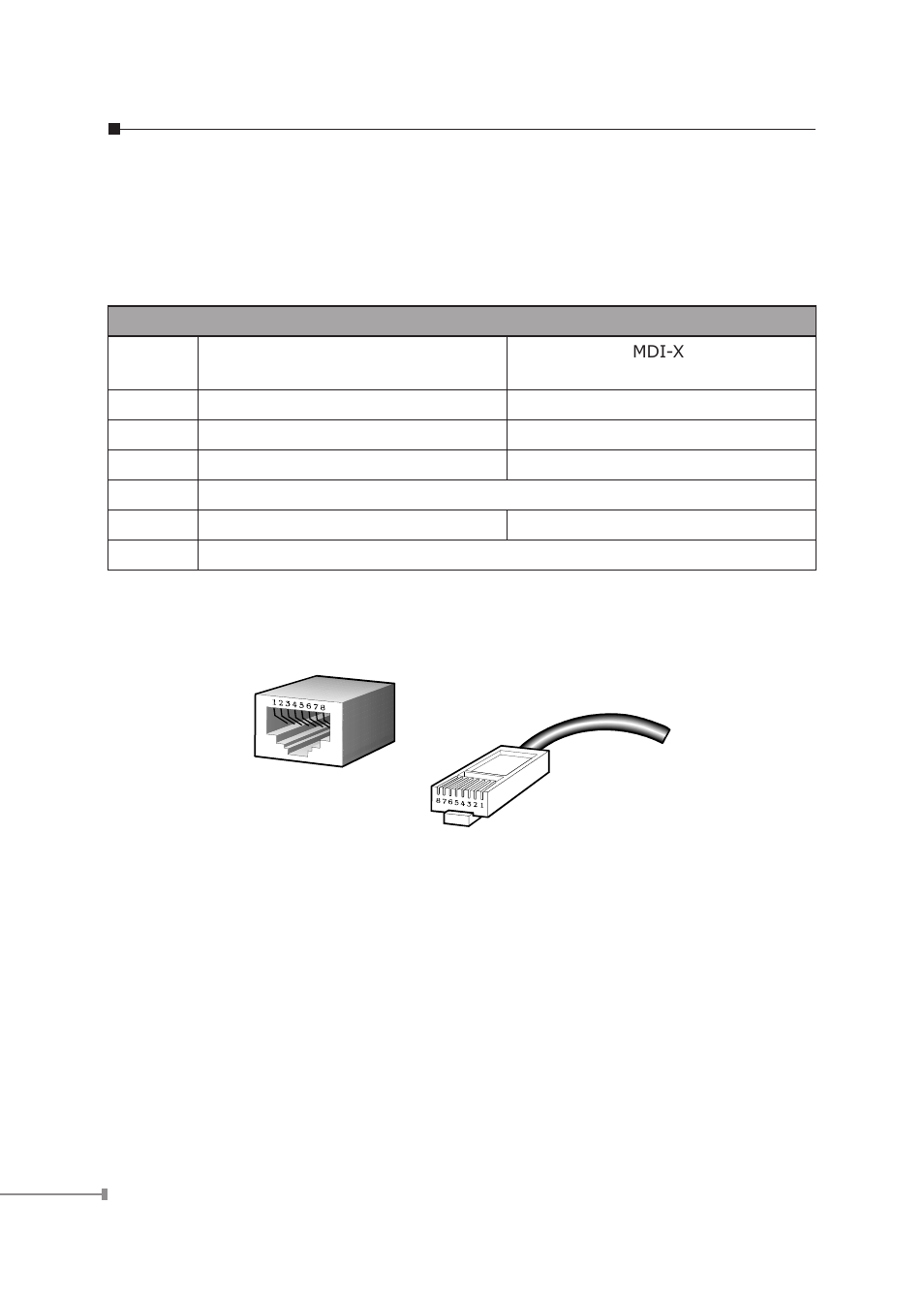 Appendix a networking connection, A.1 switch‘s rj-45 pin assignments, A.2 rj-45 cable pin assignments | Planet Technology FSD-5816 User Manual | Page 17 / 22