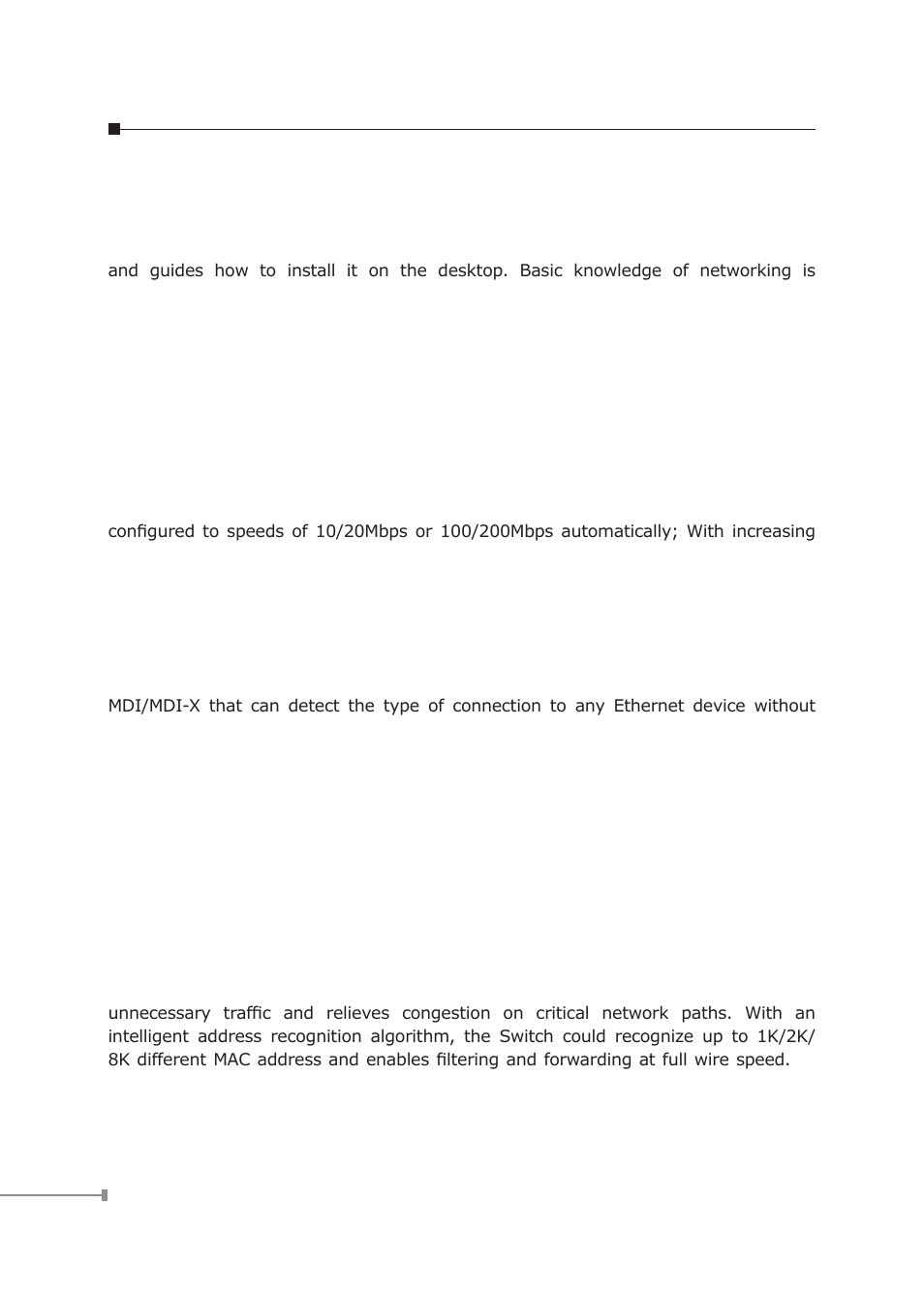 Installation, 1 product description, 1 product overview | Planet Technology FSD-5816 User Manual | Page 9 / 22