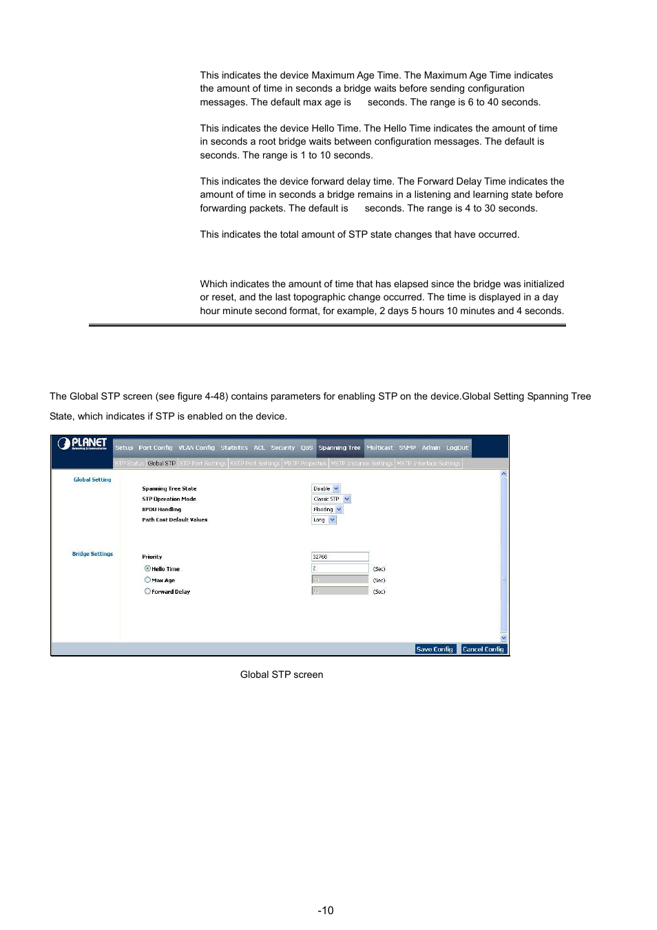 2 the global stp | Planet Technology WGSW-48040 User Manual | Page 100 / 371