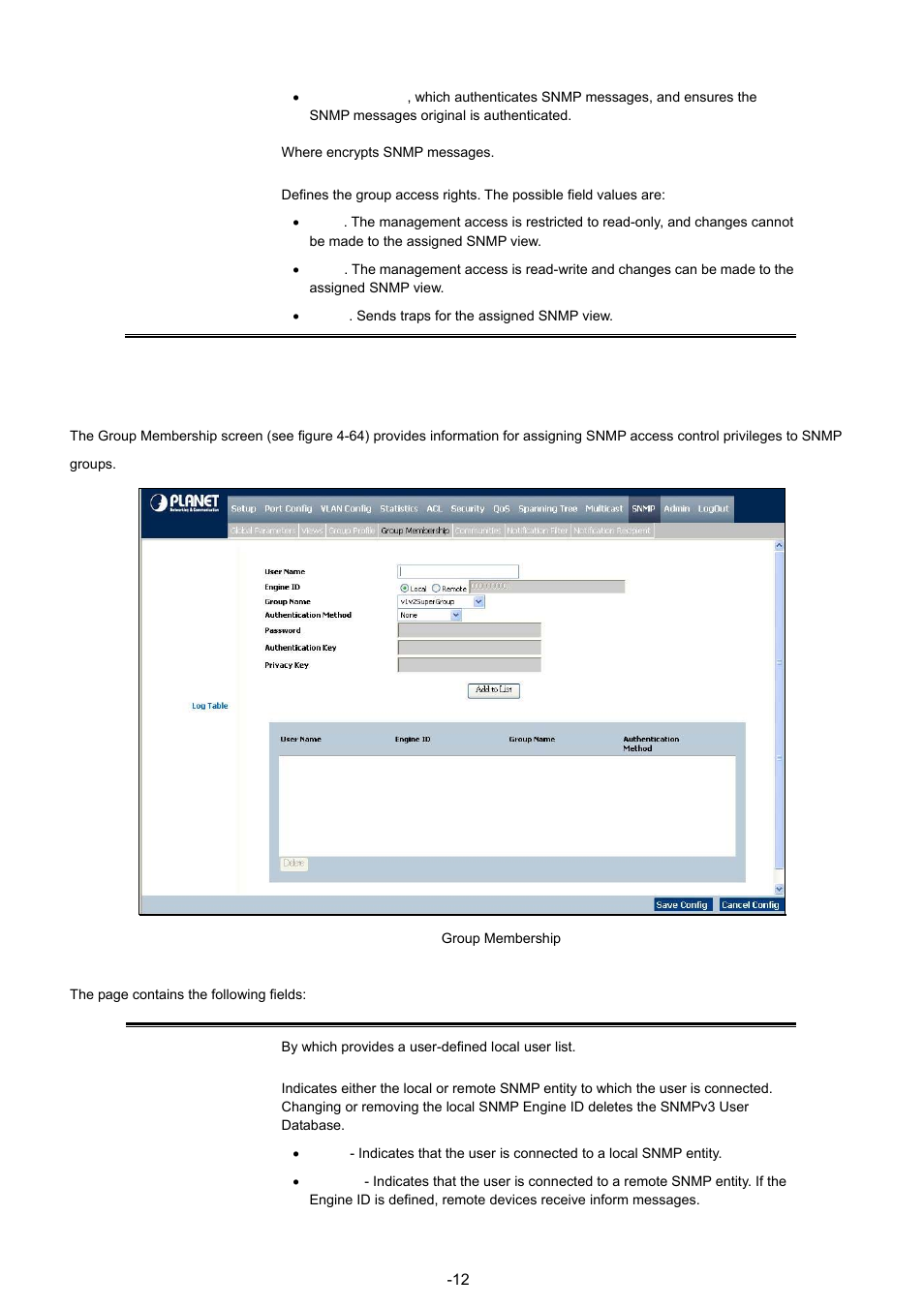 4 group membership | Planet Technology WGSW-48040 User Manual | Page 121 / 371