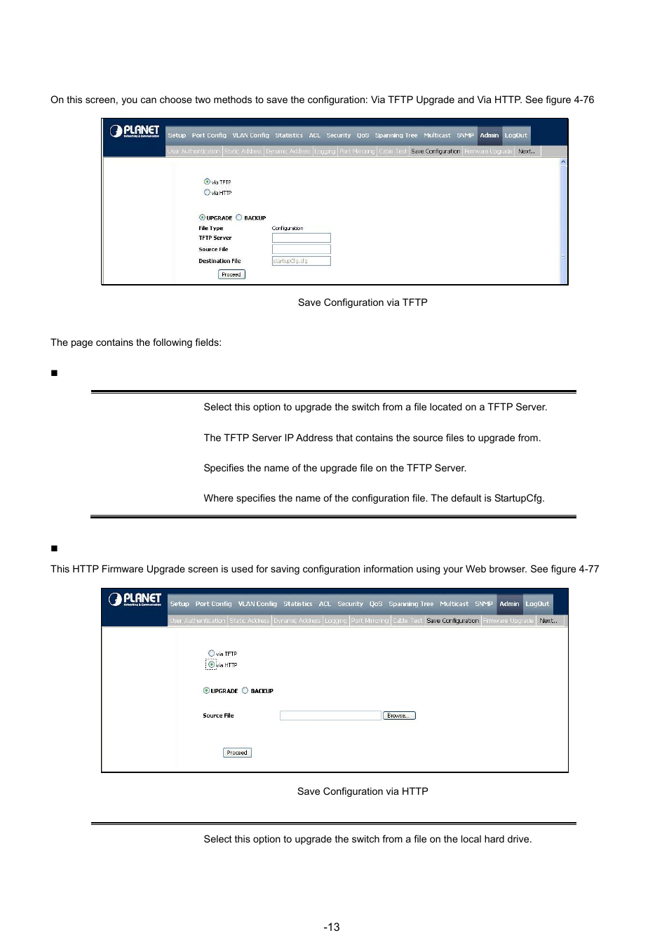 7 save configuration | Planet Technology WGSW-48040 User Manual | Page 135 / 371