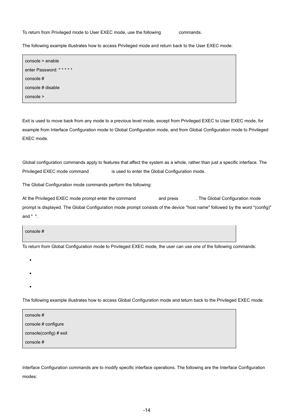 Global configuration mode | Planet Technology WGSW-48040 User Manual | Page 144 / 371