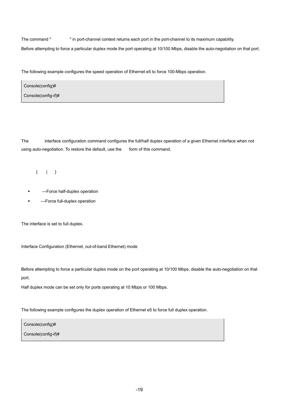 6 duplex, User guidelines, Example | Syntax, Default configuration, Command mode | Planet Technology WGSW-48040 User Manual | Page 193 / 371