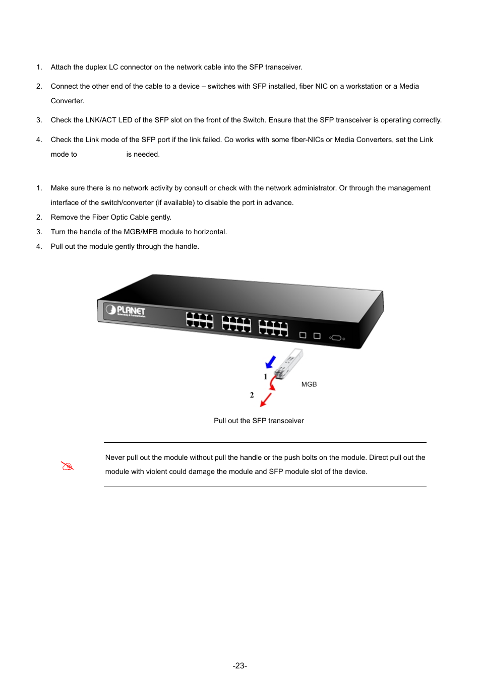 Planet Technology WGSW-48040 User Manual | Page 23 / 371