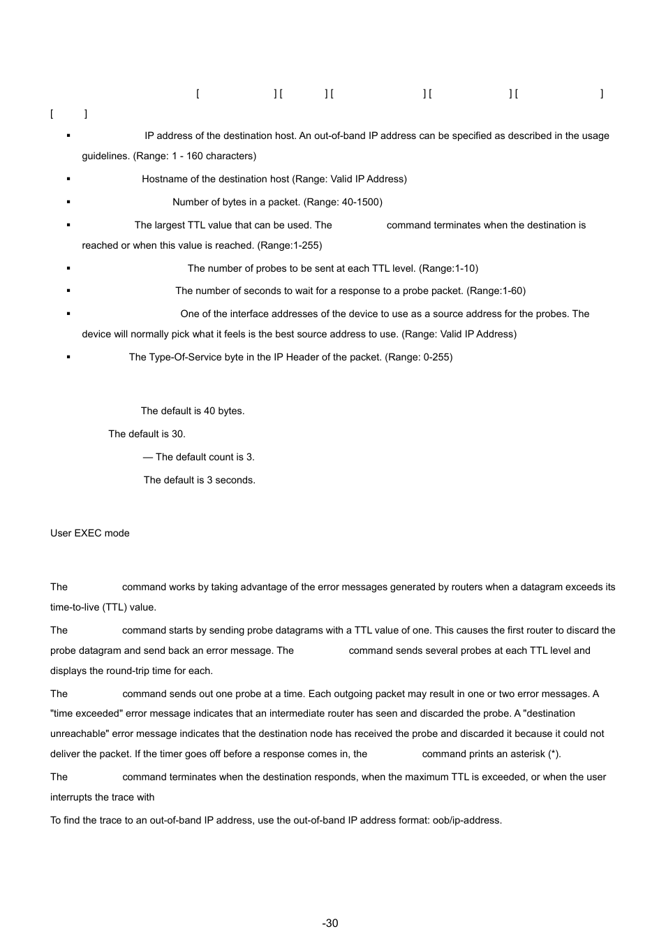 Syntax, Default configuration, Command mode | User guidelines | Planet Technology WGSW-48040 User Manual | Page 304 / 371