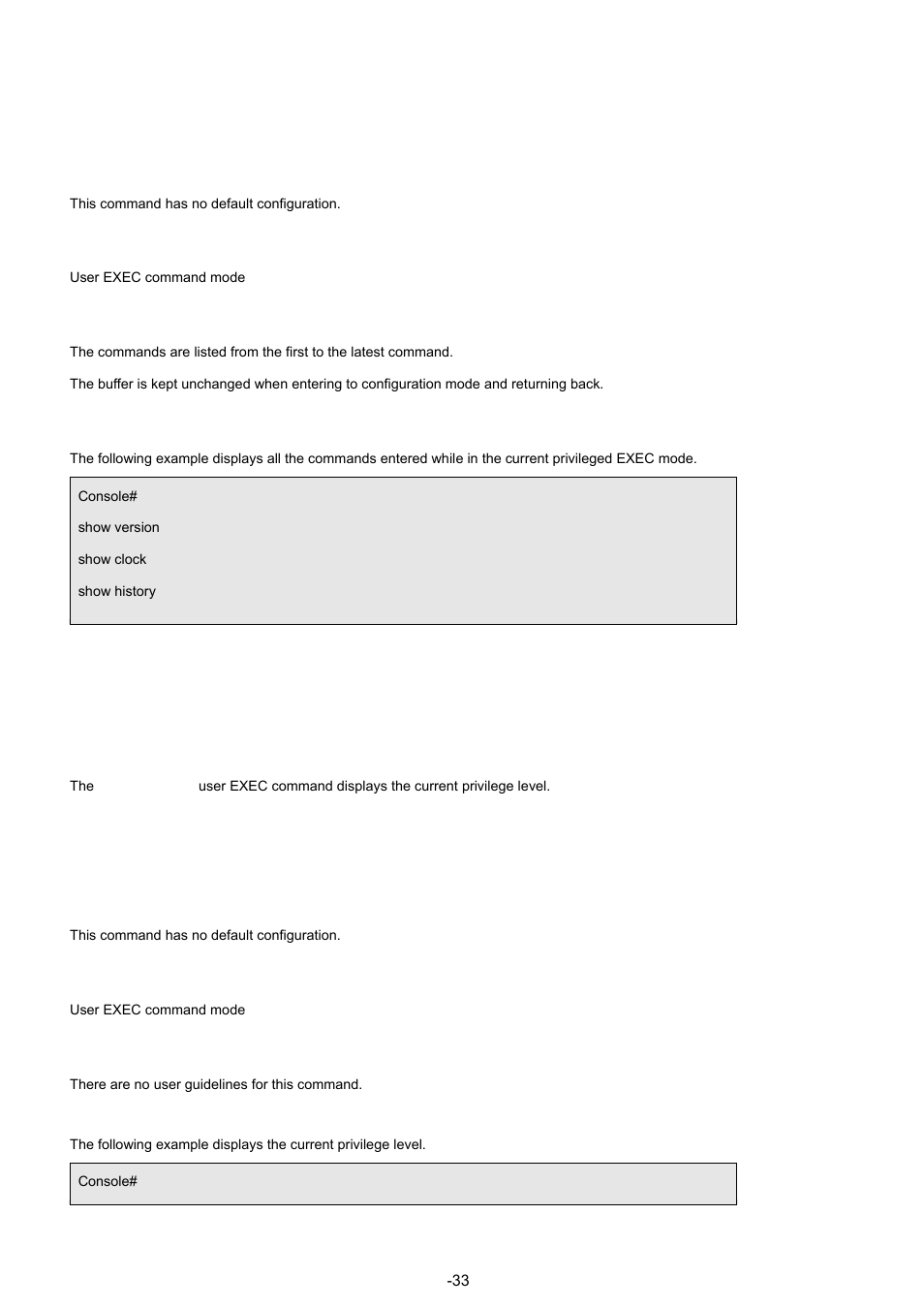 12 show privilege, 2 show privilege | Planet Technology WGSW-48040 User Manual | Page 332 / 371