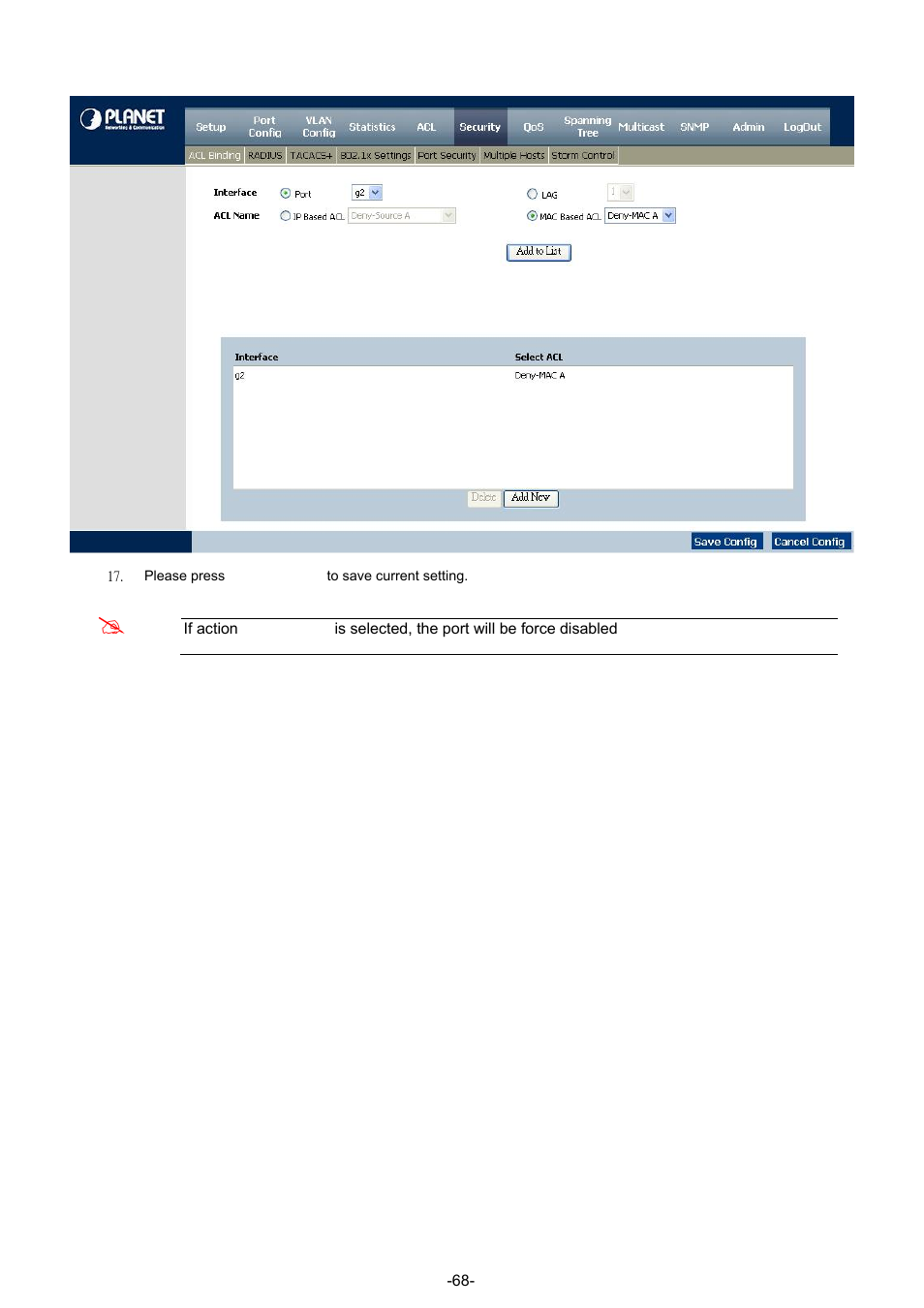 Planet Technology WGSW-48040 User Manual | Page 68 / 371