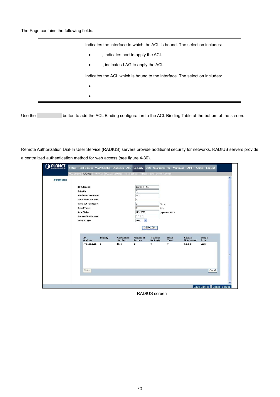 2 radius | Planet Technology WGSW-48040 User Manual | Page 70 / 371