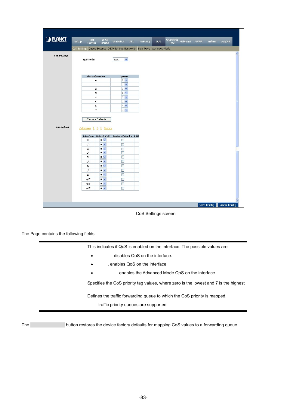 Planet Technology WGSW-48040 User Manual | Page 83 / 371