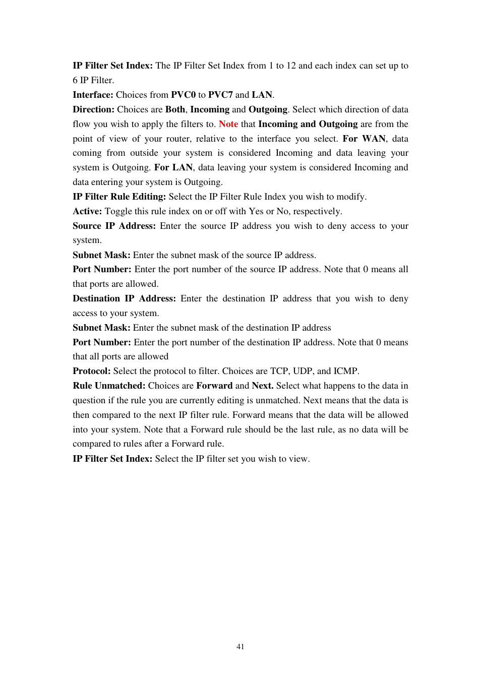 Planet Technology 802.11g Wireless ADSL 2/2+ Router ADW-4401A/Bv2 User Manual | Page 41 / 63