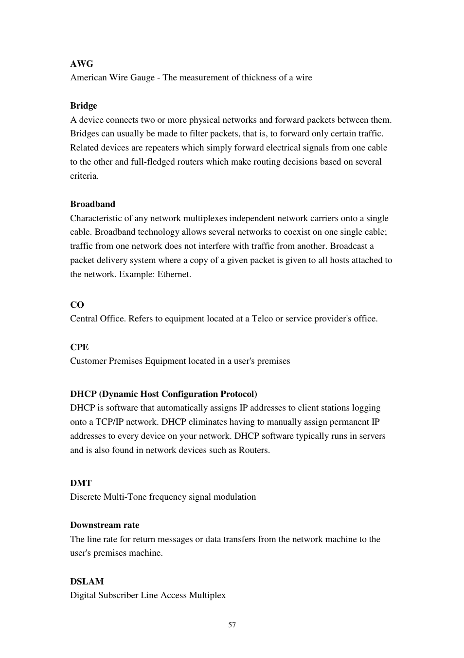Planet Technology 802.11g Wireless ADSL 2/2+ Router ADW-4401A/Bv2 User Manual | Page 57 / 63