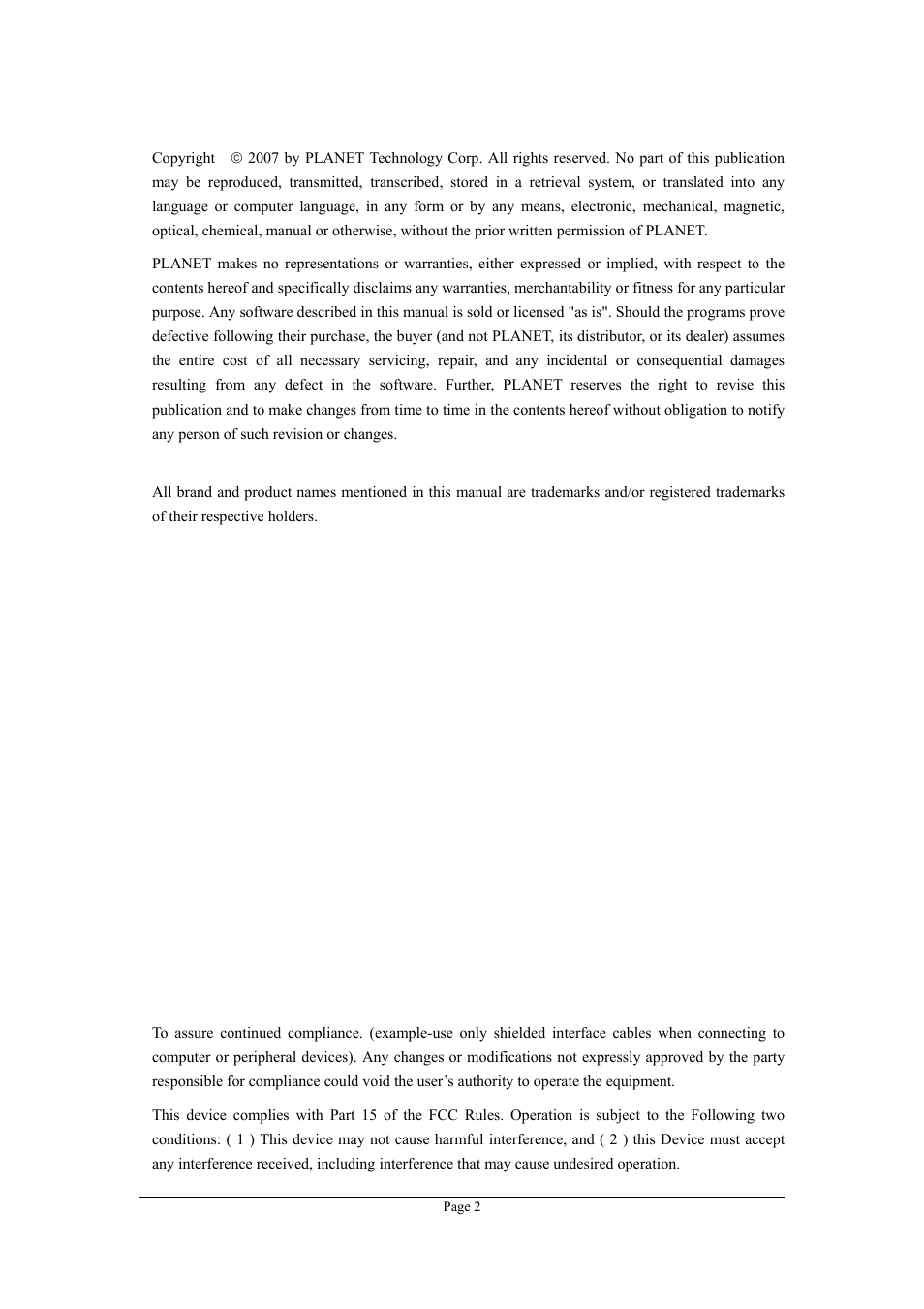 Planet Technology DVR-470 User Manual | Page 2 / 99