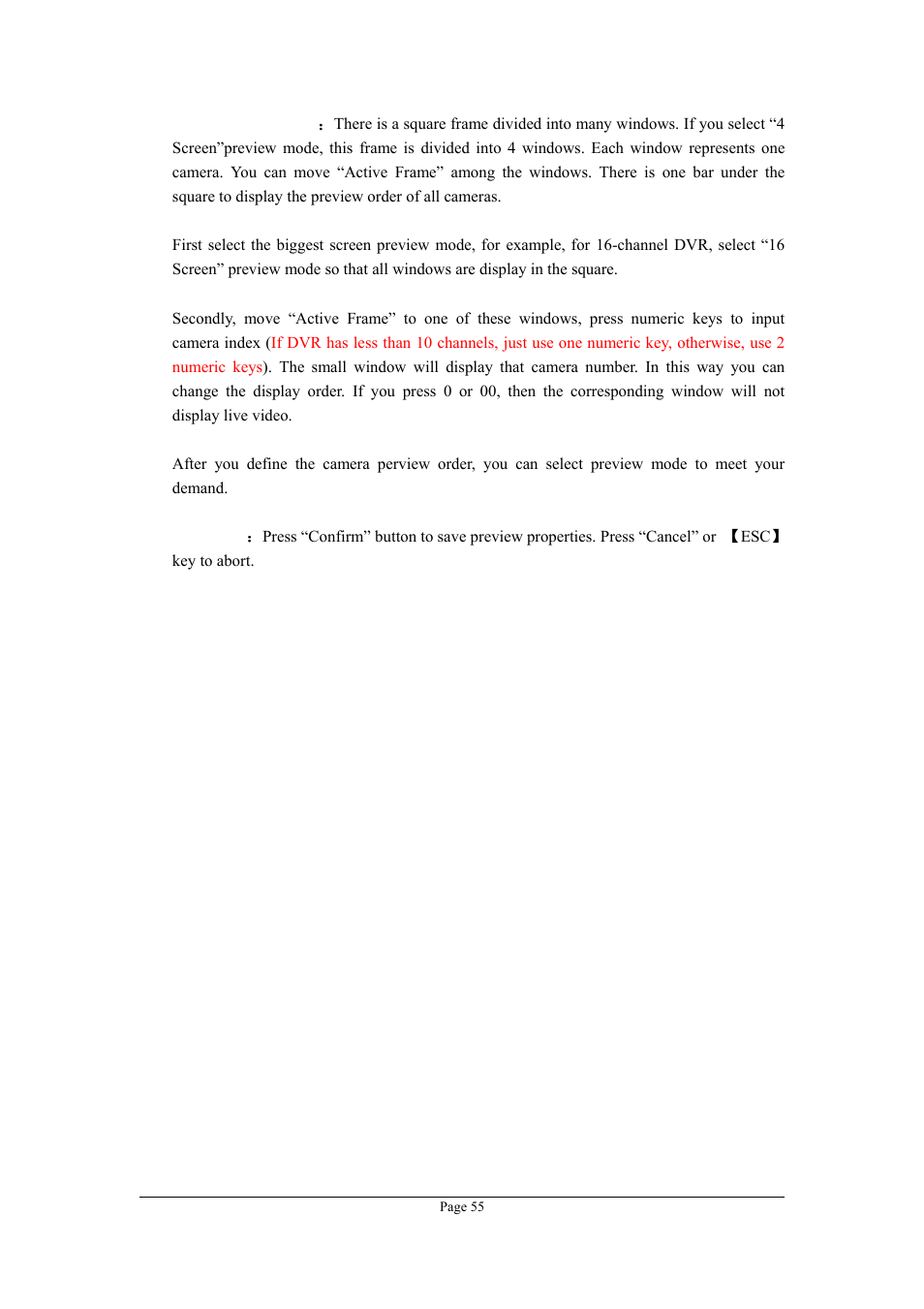 Planet Technology DVR-470 User Manual | Page 55 / 99