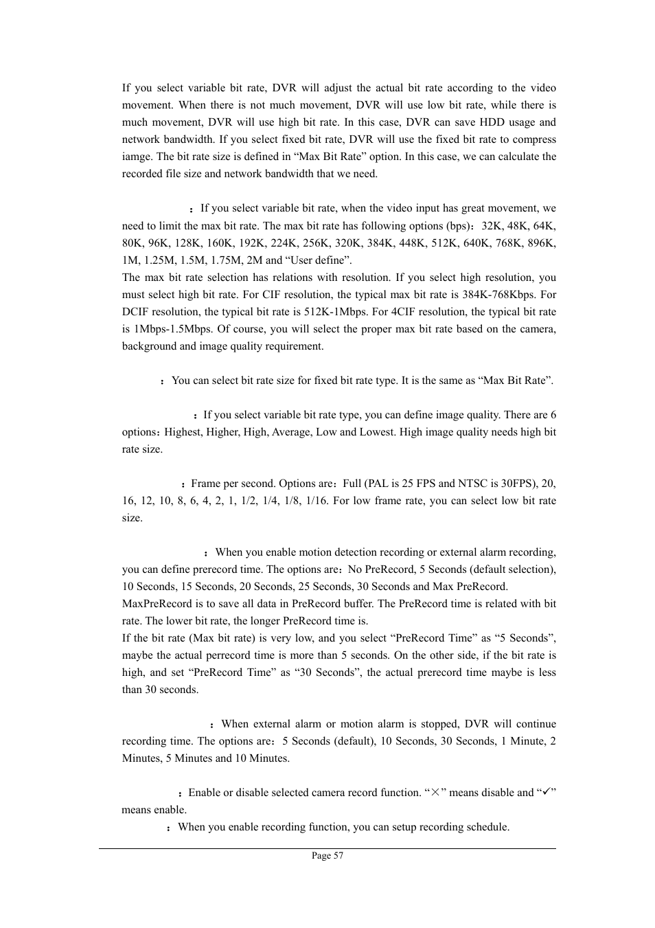 Planet Technology DVR-470 User Manual | Page 57 / 99