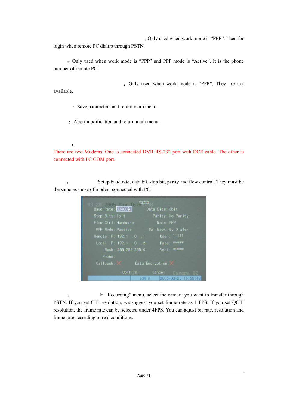 Planet Technology DVR-470 User Manual | Page 71 / 99