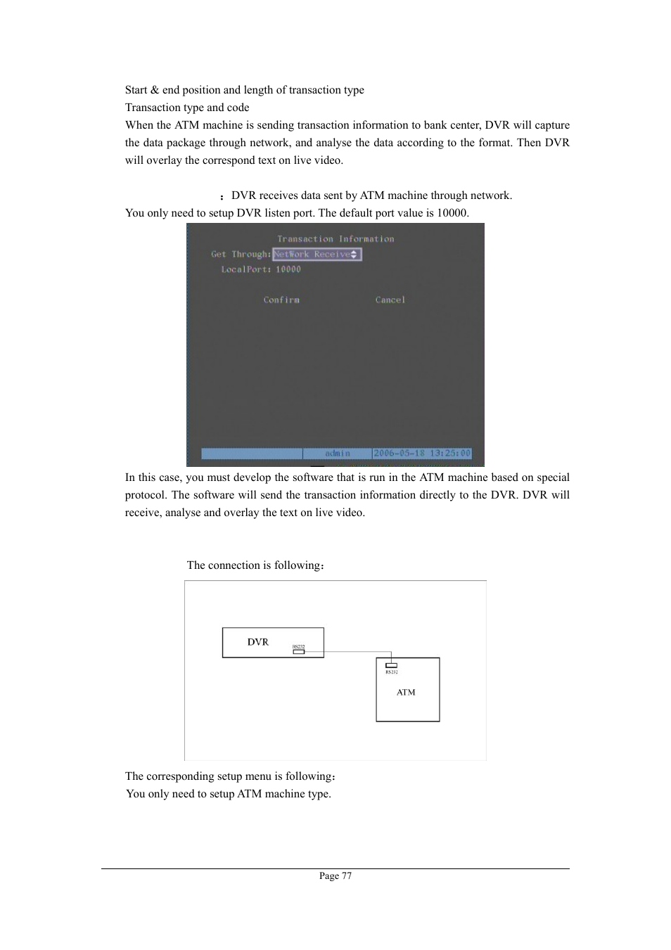 Planet Technology DVR-470 User Manual | Page 77 / 99