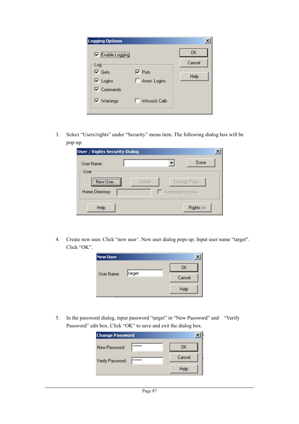 Planet Technology DVR-470 User Manual | Page 87 / 99