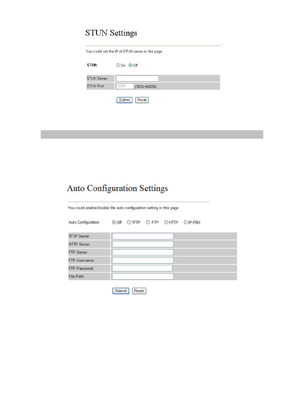 Auto configuration | Planet Technology VIP-154T User Manual | Page 36 / 55