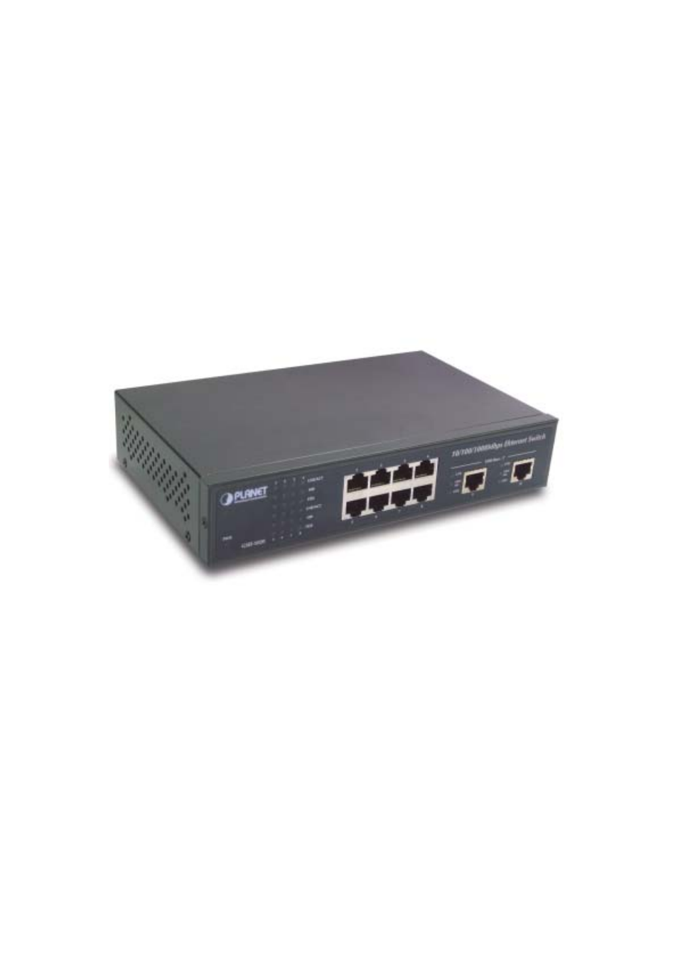 Planet Technology GSD-1020 User Manual | 12 pages