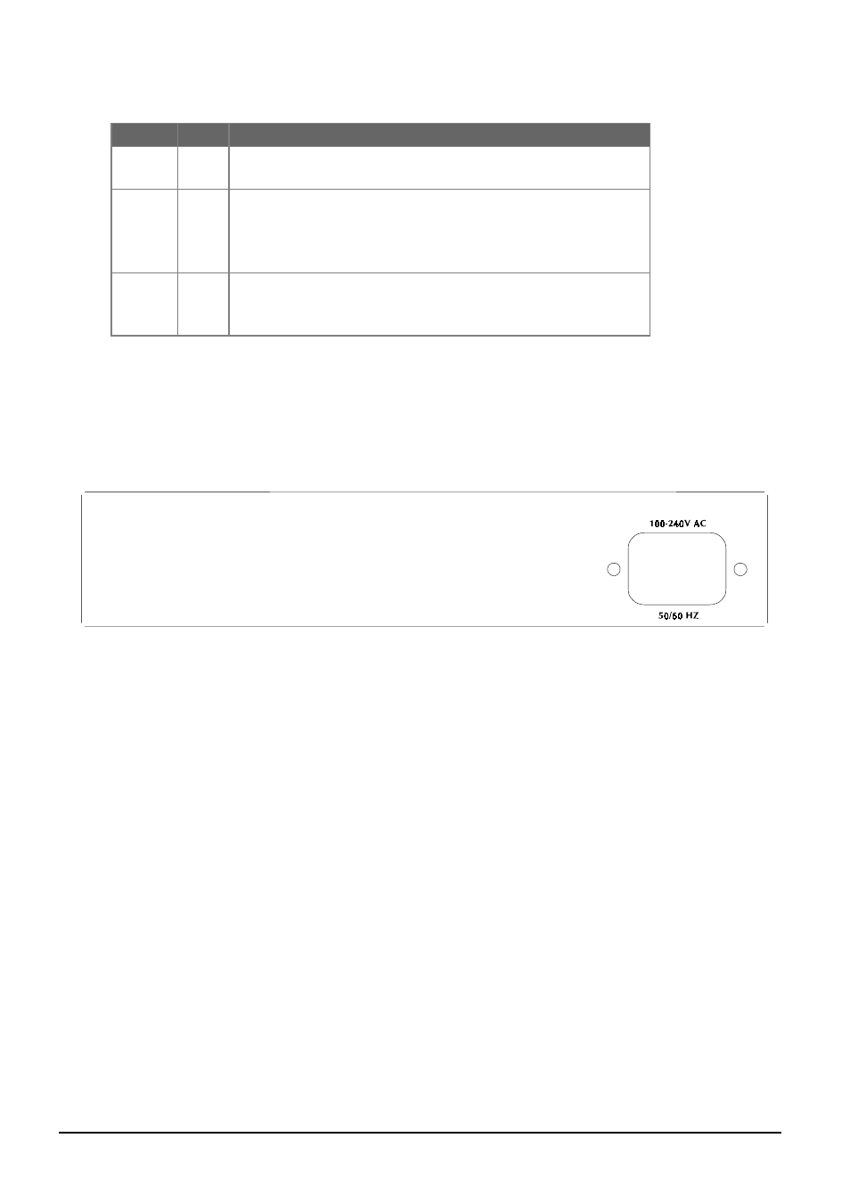 2 rear panel | Planet Technology GSD-1020 User Manual | Page 6 / 12