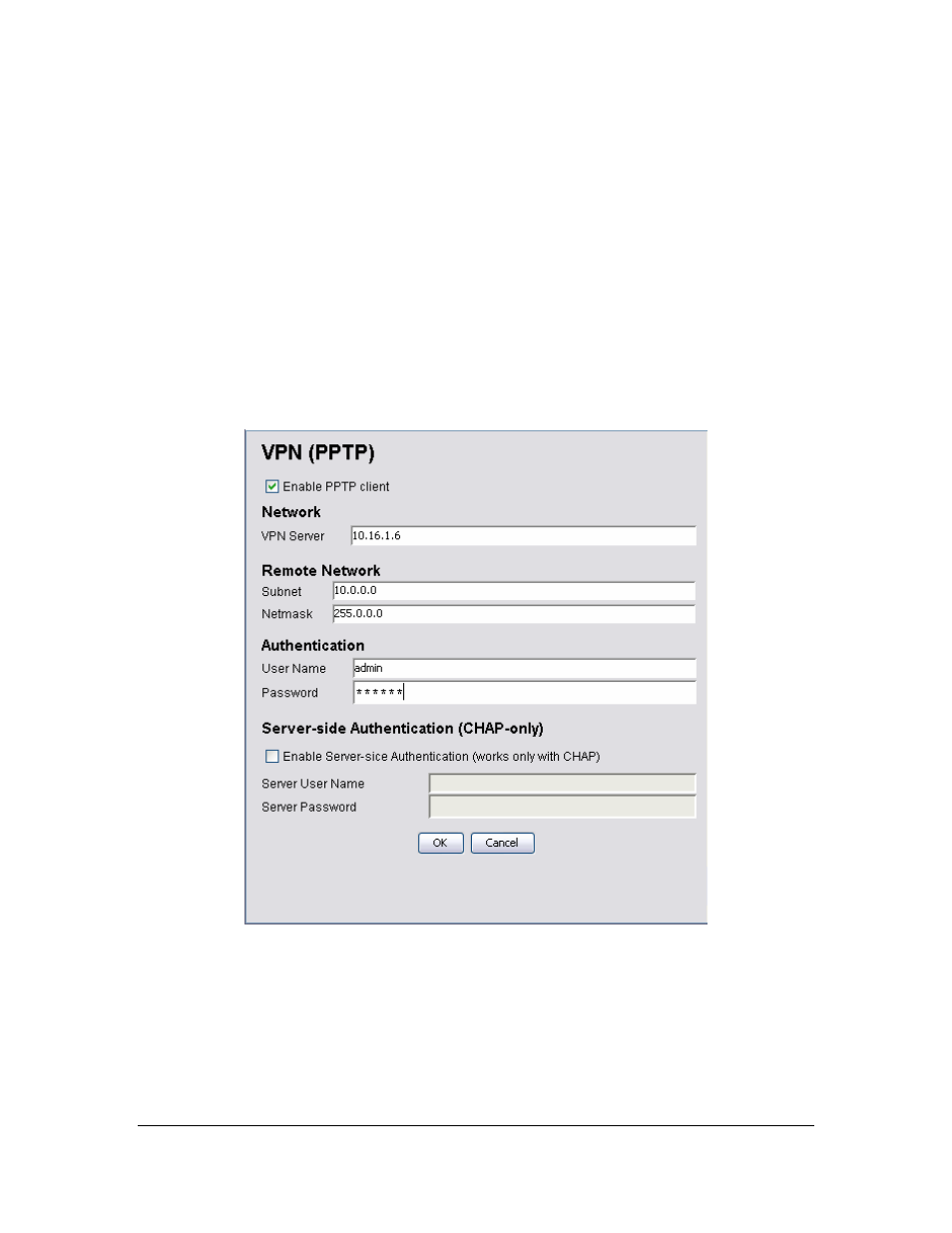12 config > services > vpn-client | Planet Technology Network Device MAP-2105 User Manual | Page 63 / 66