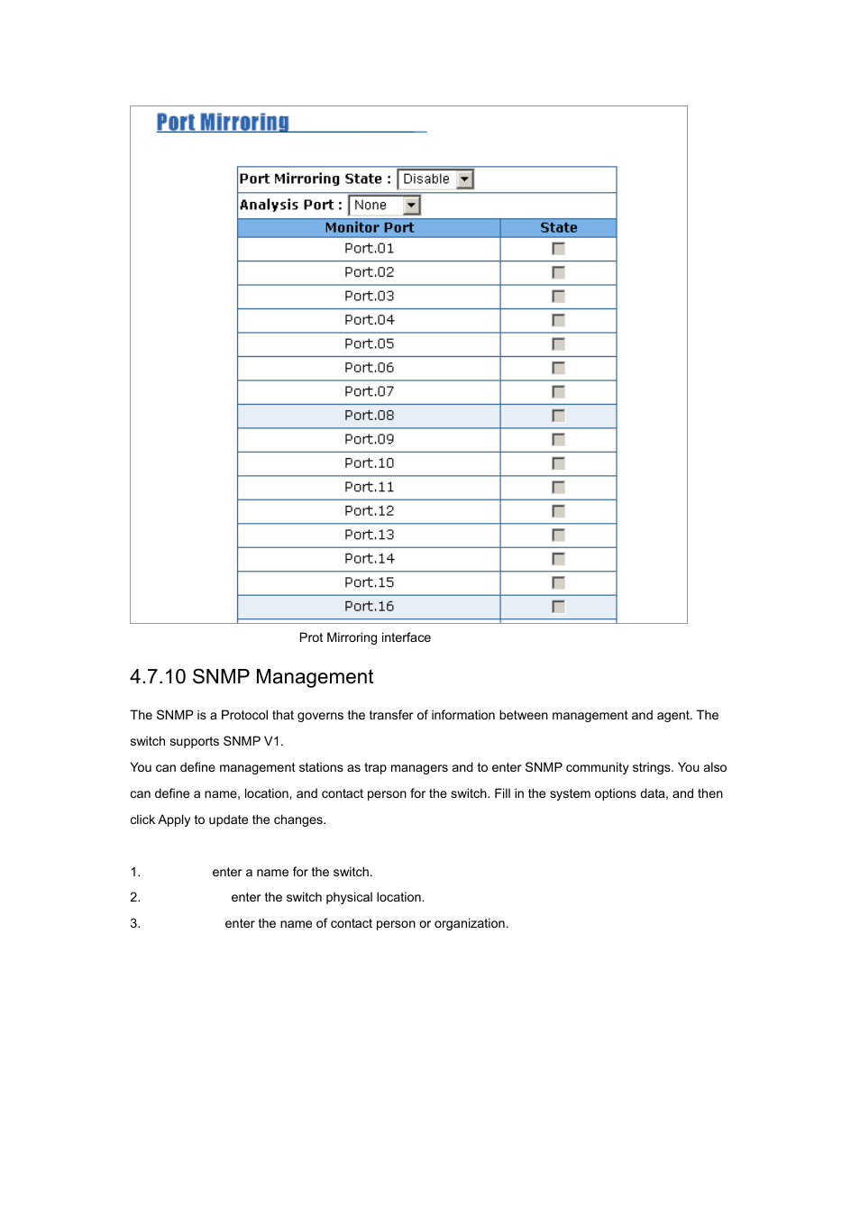10 snmp management | Planet Technology WGSW-2620P User Manual | Page 116 / 131