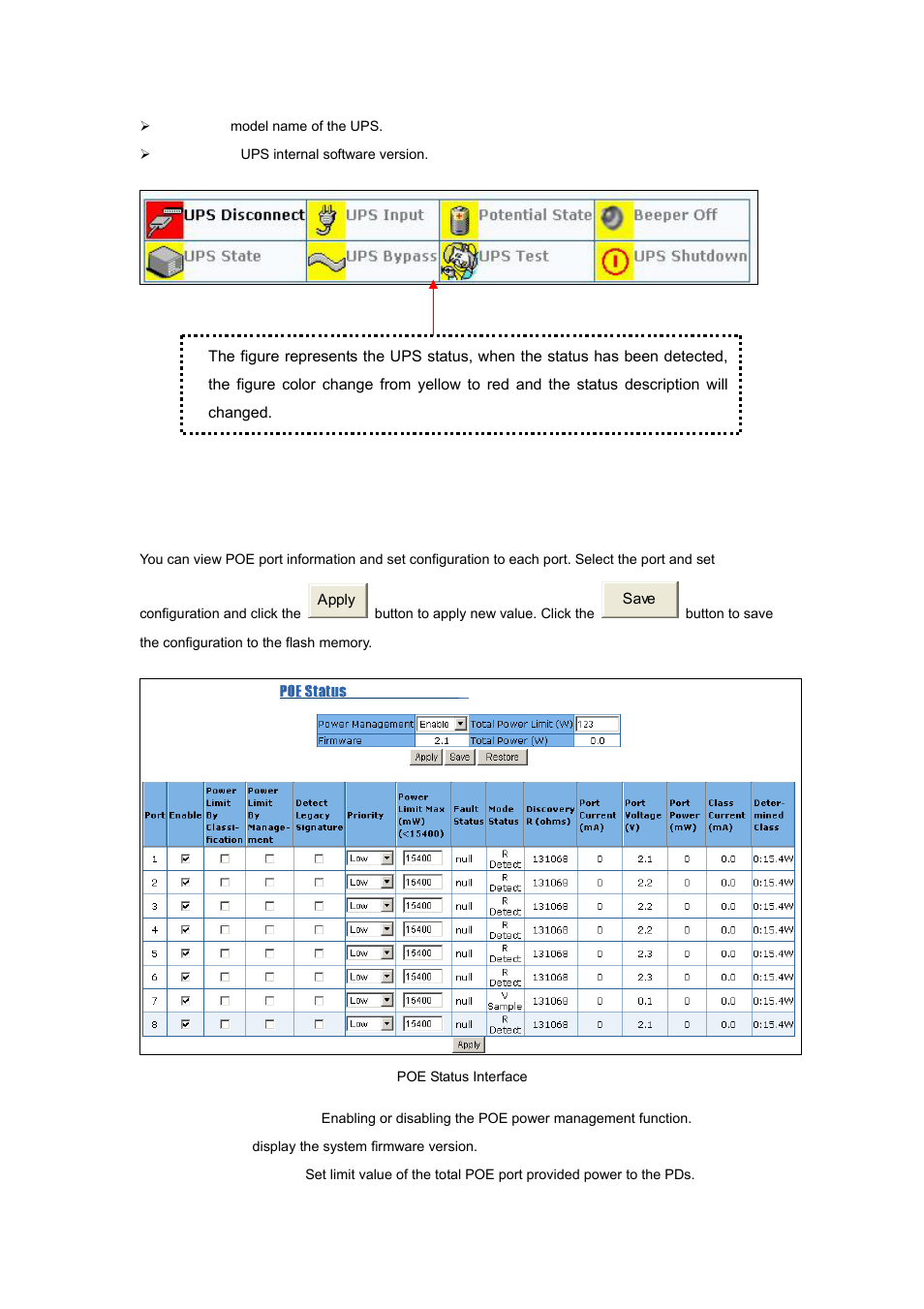13 poe status | Planet Technology WGSW-2620P User Manual | Page 126 / 131