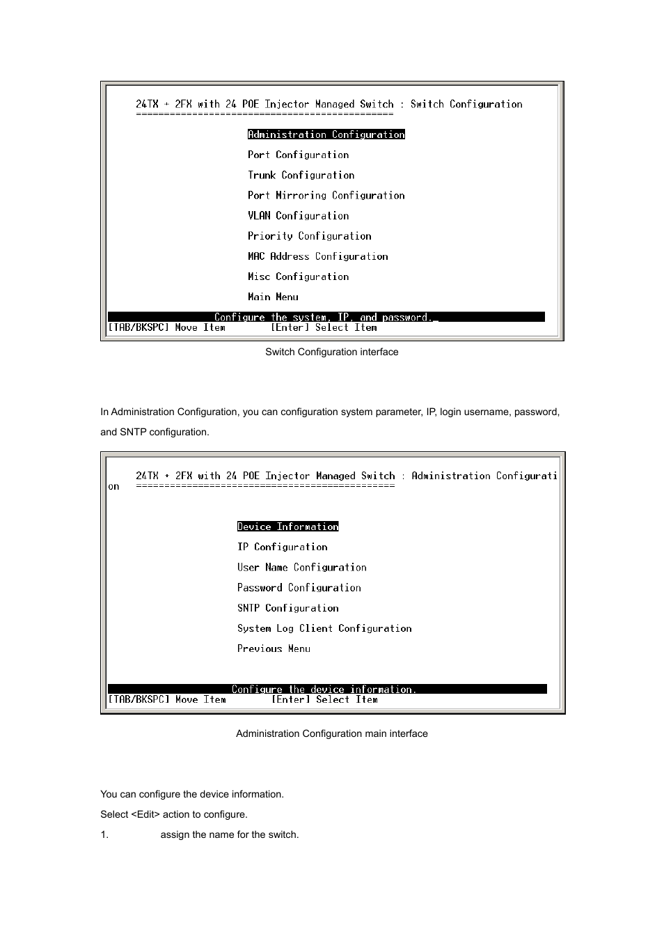 1 administration configuration | Planet Technology WGSW-2620P User Manual | Page 51 / 131