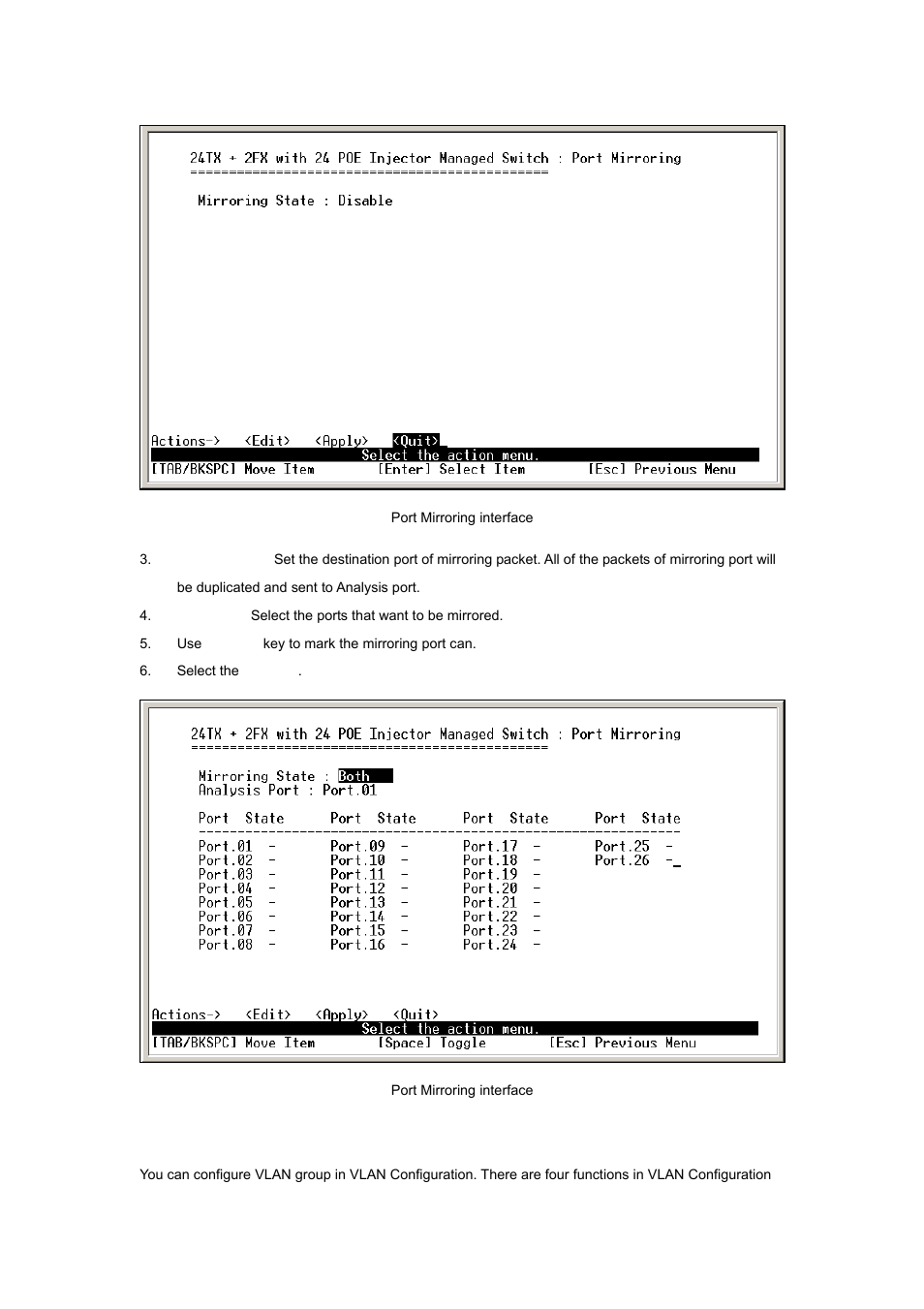 5 vlan configuration | Planet Technology WGSW-2620P User Manual | Page 58 / 131