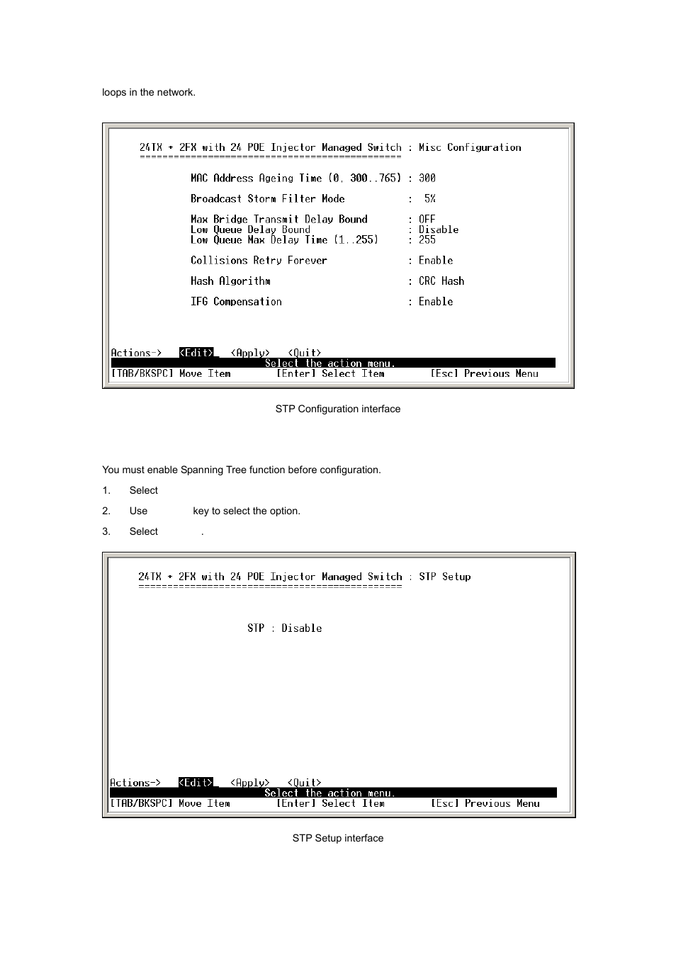 Planet Technology WGSW-2620P User Manual | Page 70 / 131